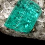 Beryl (variety emerald), Albite (variety cleavelandite), Pyrite<br />Chivor mining district, Municipio Chivor, Eastern Emerald Belt, Boyacá Department, Colombia<br />43x35x41mm, xl=10mm<br /> (Author: Fiebre Verde)