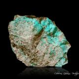 AjoitaNew Cornelia Mine, Ajo, Little Ajo Mountains, Ajo District, Pima County, Arizona, USA93 x 59 x 30 mm. (Autor: Rafael Galiana)