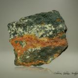 Pascoita<br />Mina Sunday, Distrito Slick Rock, Condado San Miguel, Colorado, USA<br />85 x 80 x 55 mm.<br /> (Autor: Rafael Galiana)
