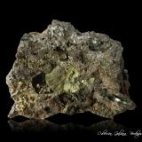 Dufrenita<br />Mina Coon Creek, Montes Cossatot, Shady, Condado Polk, Arkansas, USA<br />72 x 52 x 47 mm.<br /> (Autor: Rafael Galiana)