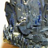 Azurite<br />Tsumeb Mine, Tsumeb, Otjikoto Region, Namibia<br />40x60x25mm<br /> (Author: Heimo Hellwig)