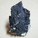 Azurite<br />Tsumeb Mine, Tsumeb, Otjikoto Region, Namibia<br />40x60x25mm<br /> (Author: Heimo Hellwig)