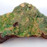 PiromorfitaFlorisa Mine, Peña de la Sal, Casas de Monleón, Endrinal, Comarca Entresierras, Salamanca, Castile and León, Spain8cm por 5cm (Autor: canada)