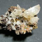 Copper, Cerussite<br />Tsumeb Mine, Tsumeb, Otjikoto Region, Namibia<br />40x30x25mm<br /> (Author: Heimo Hellwig)