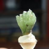 Ludlamita<br />Mina Huanuni, Huanuni, Provincia Dalence, Departamento Oruro, Bolivia<br />8x10 mm<br /> (Autor: Ignacio)