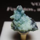 Gibbsita<br />Prefectura autónoma Wenshan, Provincia Yunnan, China<br />15x15 mm<br /> (Autor: Ignacio)