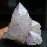 Cuarzo (variedad amatista)<br />Zona Boekenhoutshoek, Mkobola, Distrito Nkangala, Provincia Mpumalanga, Sudáfrica<br />30x30 mm<br /> (Autor: Ignacio)