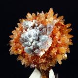 Creedite and Fluorite<br />Navidad Mine, Abasolo, Rodeo, Municipio de Rodeo, Durango, Mexico<br />8 x 7.5 x 5 centimeters<br /> (Author: Ricardo Melendez)