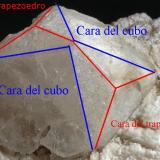 _Esquema cristal de Pollucita<br />Pegmatita Mawi, Nilaw-Kolum, Distrito Du Ab, Provincia Nuristan, Afganistán<br />14 x 8 x 5 cm<br /> (Autor: Antonio Alcaide)