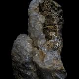 Quartz, Calcite<br />Gioia Quarry, Casette, Massa, Apuan Alps, Massa-Carrara Province, Tuscany, Italy<br />7.4 x 13.5 cm<br /> (Author: am mizunaka)