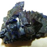 Azurite<br />Tsumeb Mine, Tsumeb, Otjikoto Region, Namibia<br />35x25x10mm<br /> (Author: Heimo Hellwig)