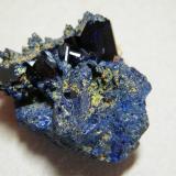 Azurite<br />Tsumeb Mine, Tsumeb, Otjikoto Region, Namibia<br />45x35x40mm<br /> (Author: Heimo Hellwig)