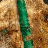 Beryl (variety emerald), Muscovite<br />Kamar Safed outcrop (Kamar Saphed), Khenj emerald area,, Khenj District, Panjshir Province, Afghanistan<br />110x95x35, xl=44mm<br /> (Author: Fiebre Verde)