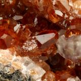 Rhodochrosite, Fluorite, Quartz, GoethiteUchucchacua Mine, Oyón Province, Lima Department, Peru115x110x50mm (Author: Fiebre Verde)