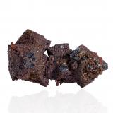 Copper and Cuprite<br />Poteryaevskoe Mine, Rubtsovsky District, Altai Krai, Russia<br />10,5	x	6,0	x	6,0	cm<br /> (Author: MIM Museum)