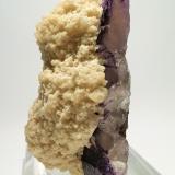 Barita, Fluorita<br />Mina Elmwood, Carthage, Distrito Central Tennessee Ba-F-Pb-Zn, Condado Smith, Tennessee, USA<br />14 x 8 x 5 cm<br /> (Autor: Raúl S. Llorente)