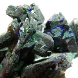 Azurite/Malachite<br />Tsumeb Mine, Tsumeb, Otjikoto Region, Namibia<br />45x45x35mm<br /> (Author: Heimo Hellwig)