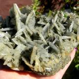 Barite and Pyrite<br />Baia Sprie Mine, Baia Sprie, Maramures, Romania<br />17 x 14 cm<br /> (Author: Deyu)