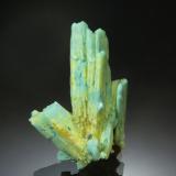 Plumbogummite ps. after pyromorphite<br />Yangshuo / Laohu area, Haiyang Mountains, Guilin Prefecture, Guangxi Zhuang Autonomous Region, China<br />3.2 x 4.7 cm<br /> (Author: crosstimber)