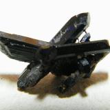 Azurite<br />Tsumeb Mine, Tsumeb, Otjikoto Region, Namibia<br />25x15x10mm<br /> (Author: Heimo Hellwig)