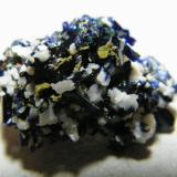 Azurite<br />Tsumeb Mine, Tsumeb, Otjikoto Region, Namibia<br />25x15x15mm<br /> (Author: Heimo Hellwig)