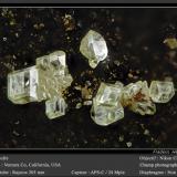 Sulphur<br />Ventura County, California, USA<br />fov 0.9 mm<br /> (Author: ploum)