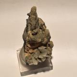 Wolframite, Calcite, Dolomite<br />Tae Hwa Mine, Neungam-ri, Angseong-myeon, Chungju, Chungcheongbukdo, South Korea<br />50 X 33 X 25<br /> (Author: Robert Seitz)