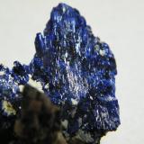 Azurite<br />Tsumeb Mine, Tsumeb, Otjikoto Region, Namibia<br />35x35x30mm<br /> (Author: Heimo Hellwig)