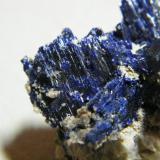 Azurite<br />Tsumeb Mine, Tsumeb, Otjikoto Region, Namibia<br />35x35x30mm<br /> (Author: Heimo Hellwig)