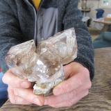 Quartz<br />Fonda, Mohawk, Montgomery County, New York, USA<br />20 cm.<br /> (Author: vic rzonca)