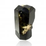 Epidote<br />Falin Lake, Usseglio, Val di Viù / Viù Valley, Lanzo Valleys (Valli di Lanzo), Metropolitan City of Turin Province, Piedmont (Piemonte), Italy<br />5,0	x	4,0	x	6,0	cm<br /> (Author: MIM Museum)