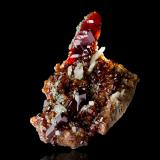 Grossular and Diopside<br />Laietto, Condove, Susa Valley, Metropolitan City of Turin Province, Piedmont (Piemonte), Italy<br />8,0	x	5,0	x	3,5	cm<br /> (Author: MIM Museum)