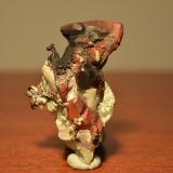 Cobre, Cuarzo y PrehnitaCondado Houghton, Michigan, USA6''1 x 3''7 x 3''6 cm. (Autor: Gonzalo Sáez)