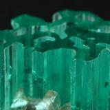 Beryl (variety emerald), Dolomite<br />Chivor mining district, Municipio Chivor, Eastern Emerald Belt, Boyacá Department, Colombia<br />17x11x11mm<br /> (Author: Fiebre Verde)