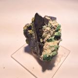 Azurite<br />Tsumeb Mine, Tsumeb, Otjikoto Region, Namibia<br />50 X 40 X 40 mm<br /> (Author: Robert Seitz)