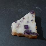 Fluorita<br />Distrito Namakwa (Namaqualand), Provincia Septentrional del Cabo, Sudáfrica<br />3,5 x 3 x 1 cm<br /> (Autor: Antonio Alcaide)
