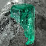 Beryl (variety emerald)<br />Muzo mining district, Western Emerald Belt, Boyacá Department, Colombia<br />37x20x32mm, xls=10 & 7.5mm<br /> (Author: Fiebre Verde)