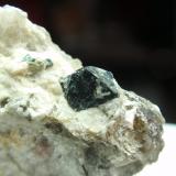Gahnita<br />Mina Santa Marina, Monte Galiñeiro, Vincios, Gondomar, Comarca Vigo, Pontevedra, Galicia / Galiza, España<br />25x20 mm<br /> (Autor: Ignacio)