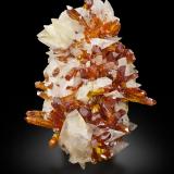 Orpiment and Calcite<br />Jiepaiyu Mine (Shimen Mine), Shimen County, Changde Prefecture, Hunan, China<br />23,0	x	16,0	x	10,5	cm<br /> (Author: MIM Museum)