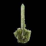 Vesuvianite<br />Jeffrey Mine, level 2440, Asbestos, Les Sources RCM, Estrie, Québec, Canada<br />7,0	x	7,0	x	14,0	cm<br /> (Author: MIM Museum)