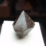 Cuarzo (variedad ahumado)<br />Mollina, Comarca de Antequera, Málaga, Andalucía, España<br />20x25 mm<br /> (Autor: Ignacio)
