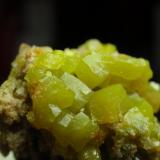Piromorfita<br />Mina La Vidale (Brezies), Asprières, Saint-Martin de Bouillac, Villefranche-de-Rouergue, Aveyron, Occitanie, Francia<br />30x30 mm<br /> (Autor: Ignacio)