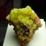 Piromorfita<br />Mina La Vidale (Brezies), Asprières, Saint-Martin de Bouillac, Villefranche-de-Rouergue, Aveyron, Occitanie, Francia<br />30x30 mm<br /> (Autor: Ignacio)