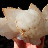 Quartz, Dolomite<br />Cavnic Mine, Cavnic mining area, Cavnic, Maramures, Romania<br />13 x 7.5 cm<br /> (Author: Deyu)