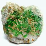 Conichalcite, CalciteMina Gold Hill, Gold Hill, Distrito Gold Hill, Condado Tooele, Utah, USA8 cm (Author: Tobi)