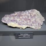 Fluorite, quartz<br />Hermine Mine, Lissenthan, Nabburg, Wölsendorf West District, Upper Palatinate/Oberpfalz, Bavaria/Bayern, Germany<br />~ 30 cm<br /> (Author: Tobi)