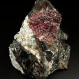 Rastsvetaevite, Fenaksite, Delhayelite, Lamprophyllite. Aegirine<br />Khibiny Massif, Kola Peninsula, Murmanskaja Oblast, Northern Region, Russia<br />72x47x47mm<br /> (Author: Fiebre Verde)