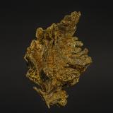 Gold<br />Serra do Caldeirão claims, Pontes e Lacerda, Alto Guaporé District, Mato Grosso, Brazil<br />3.1 x 2.2 cm<br /> (Author: am mizunaka)