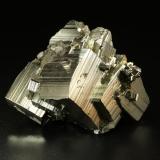 Pyrite<br />Huanzala Mine, Huallanca District, Dos de Mayo Province, Huánuco Department, Peru<br />62x45x42mm<br /> (Author: Fiebre Verde)