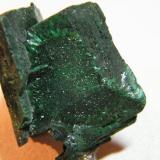 Malachite (after Azurite)<br />Tsumeb Mine, Tsumeb, Otjikoto Region, Namibia<br />30x30x25mm<br /> (Author: Heimo Hellwig)